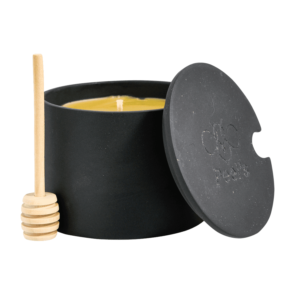 Peels Ceramic Candle and Dipper