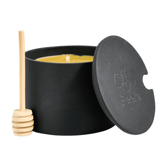 Peels Ceramic Candle and Dipper