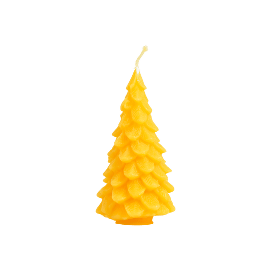 Christmas-tree shaped candle